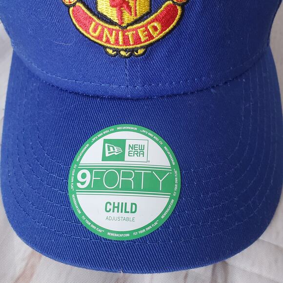 Child Sized New Era 9Forty Manchester United Basic Cap - Picture 2 of 10
